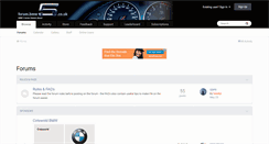 Desktop Screenshot of forum.bmw5.co.uk